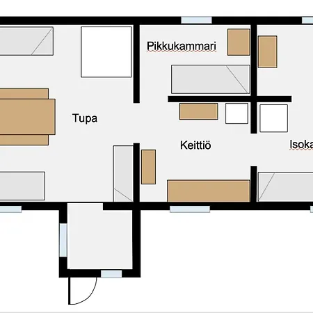Apartmán Pihlaja-ahon Alpakkalomat Juva